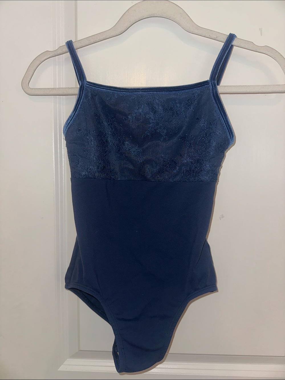 Suffolk Navy Blue Ballet Leotard, size xs/s